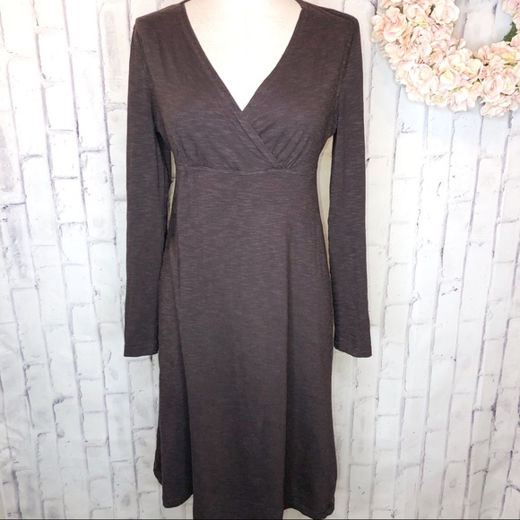 empire waist jersey dress